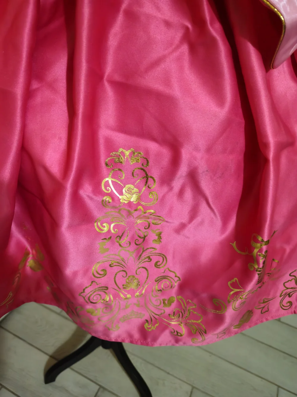 Disney Hot Pink and Gold Princess Dress Costume - Picture 2 of 5